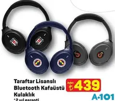 TARAFTAR LİSANSLI BLUETOOTH KAFAÜSTÜ KULAKLIK fiyat ve kampanya bilgisi